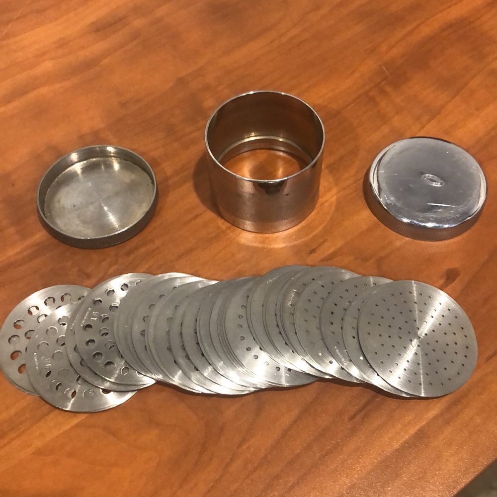 R. Rubin Diamond sieve sorting set - jewelry tool